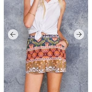 BLACKMILK WELL UPHOLSTERED SUMMER SHORTS - XL